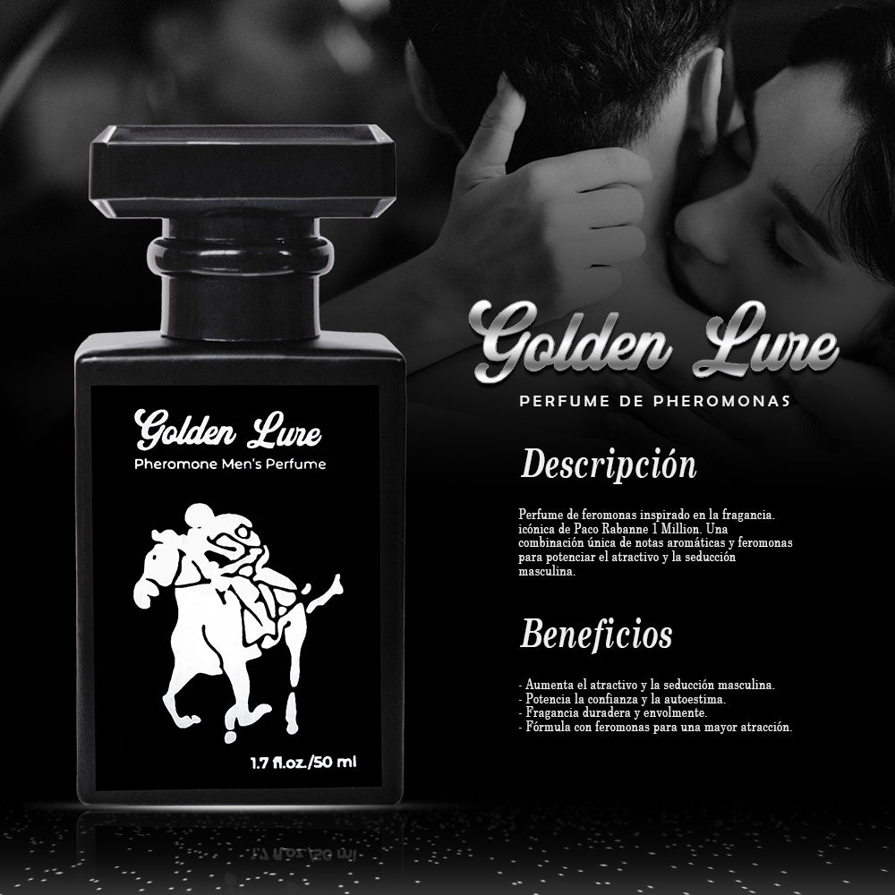 GOLDEN LURE - PERFUME CON FEROMONAS PARA HOMBRES