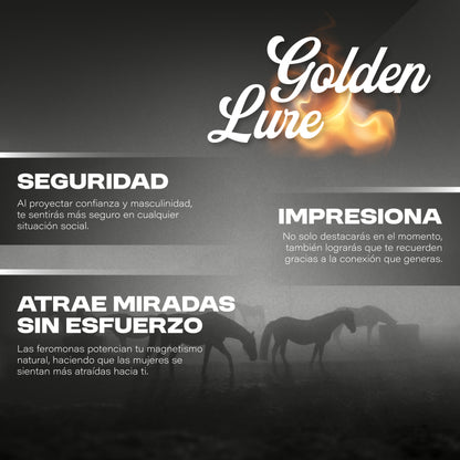 GOLDEN LURE - PERFUME CON FEROMONAS PARA HOMBRES